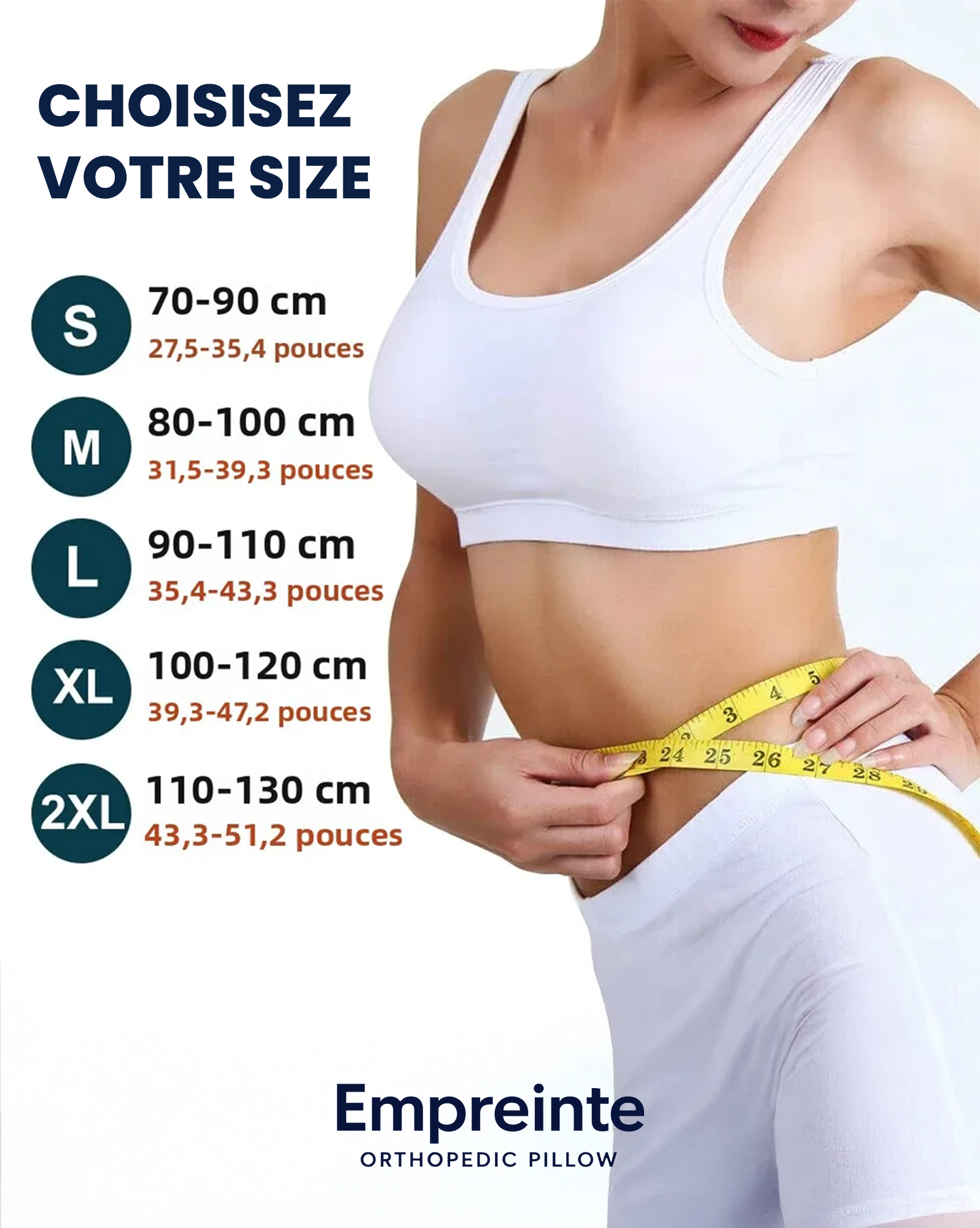 Ceinture Lombaire Chauffante Auto-Chauffante – Magnétothérapie & Tourmaline