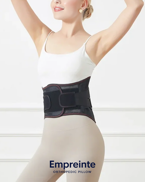 Ceinture Lombaire Chauffante Auto-Chauffante – Magnétothérapie & Tourmaline