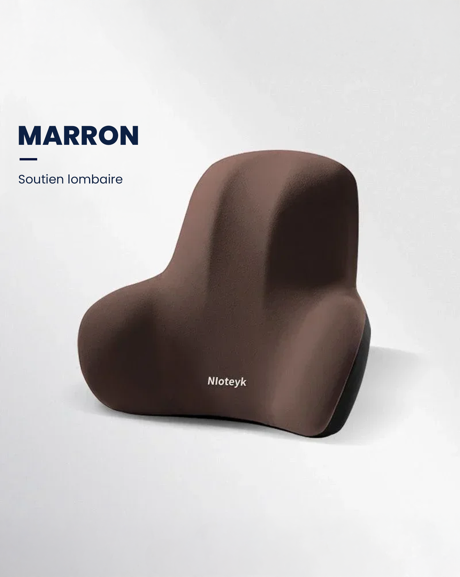 Coussin Cervical & Lombaire Voiture – Mousse à Mémoire de Forme