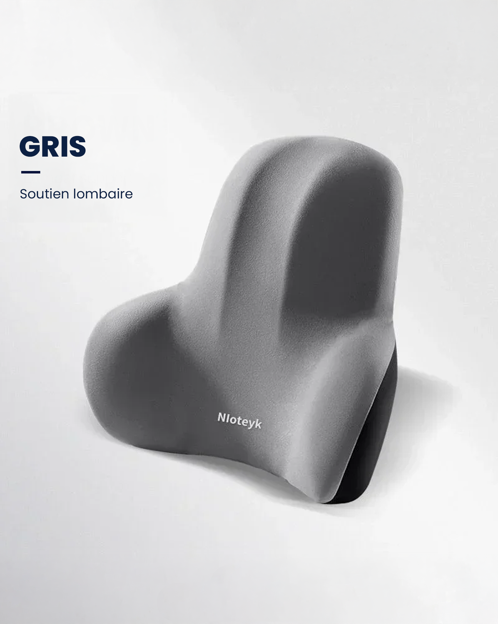 Coussin Cervical & Lombaire Voiture – Mousse à Mémoire de Forme